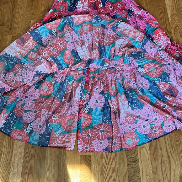 NWT Carolina K Valley Kaftan Maxi Dress Size M - Picture 15 of 17